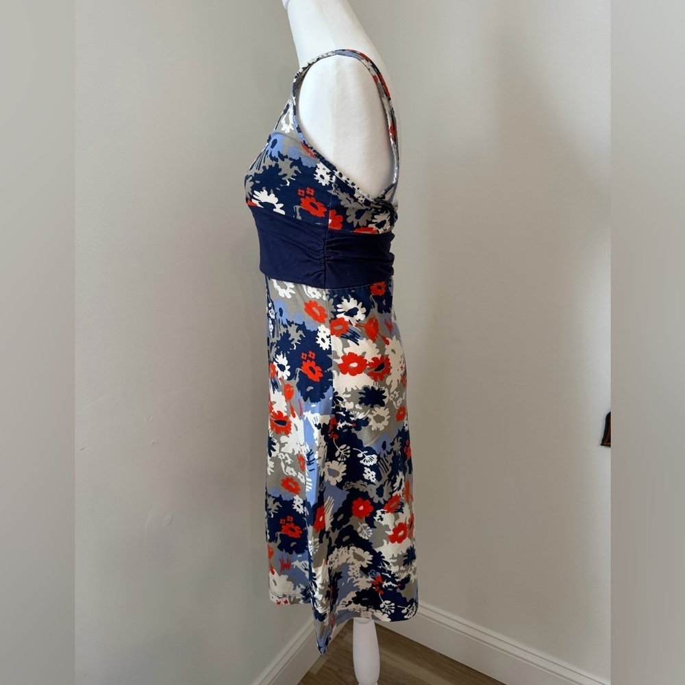 Patagonia Size S Floral Dress - Navy, Red, White - Picture 5 of 10